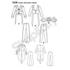 Simplicity Creative Patterns US1039BB Men's Cosplay Costumes, Size BB (46-48-50-52)