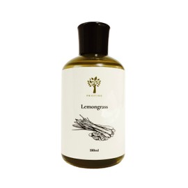 PRISTINE Citrusy Lemongrass Scented Essential Oil/Reed Diffuser Oil Refill with 5 Free Cotton Reed Sticks Fragrance for Office, Bedroom,Living Room, or Bathroom, Oil Diffuser Refill, Home Decor, 6 oz