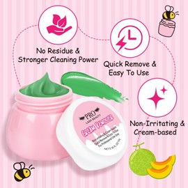 Lash Extension Remover 10ml Fragrance Eyelash Remover For Lash Extensions No Irritation Easy To Use Eyelash Remover With Cleaning Pads Lash Brush Quick Dissolves Eyelash Adhesive Removale (Cantaloupe)