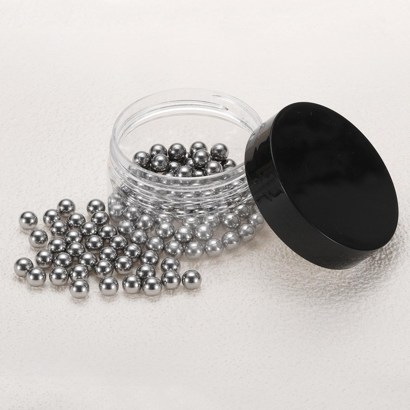 sourcing map 50pcs Chrome Steel Bearing Balls 8mm Precision Balls,