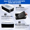 Qualirey 6 Pcs Mouse Traps Includes 4 Mouse Glue Traps