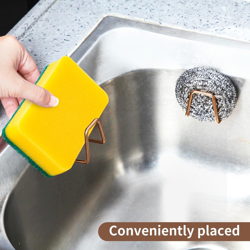 blueden 2 Pcs Sponges Holder Sink Caddy for Kitchen Accessories,No