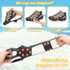 TBoonor Shoe Spikes, Shoe Claws, Snow Spikes, Crampons, Ice Claws,