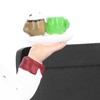 Resin Mustache Chef Figurine Fashion Small Ornaments Message Board Food