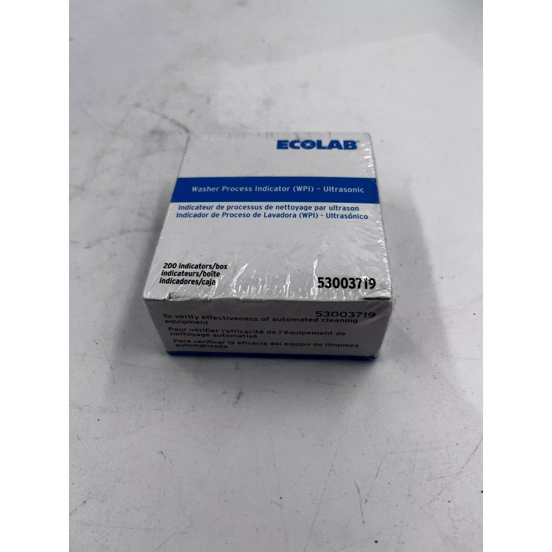 Ecolab 200 Strips Ecolab Washer Process Indicator Ultrasonic Test Strips