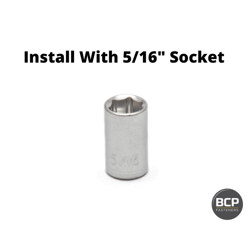Fifty (50) 8-32 Nickel Plated Acorn Hex Cap Nuts (BCP239)