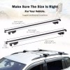 KEEPDSGN Car Top Roof Rack 46" Cross Bar Luggage Carrier