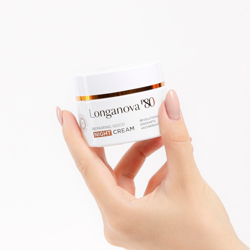 Longanova P80 Reparing Good Night Cream - Firming Anti-Ageing Night