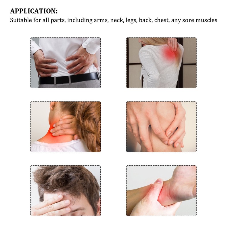 T Shape Acupressure Trigger Point Pressure Massager Muscle Relaxation Deep