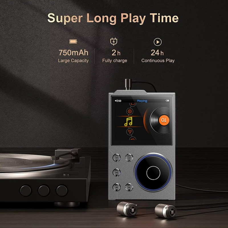 MP3 -Player Digitaler Audio Player Musik Player mit 5.3 2,4