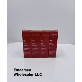 CLARINS Joli Rogue Lipstick Various Shades 731 732 742 744 0.1oz - 742 Joli Rouge