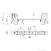 R7s Lamp Holder 142 mm Block for 118 mm LED