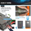 PowMr MPPT Solar Charge Controller 30AMP, for 12V/24V Auto, MAX