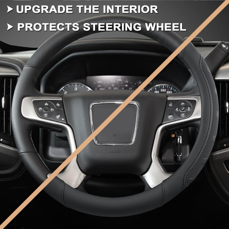 GIANT PANDA Steering Wheel Cover for GMC Sierra Acadia Terrain
