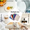 ZLR Silicone Dish Drying Mat for Kitchen Counter, Eco-Friendly Quick