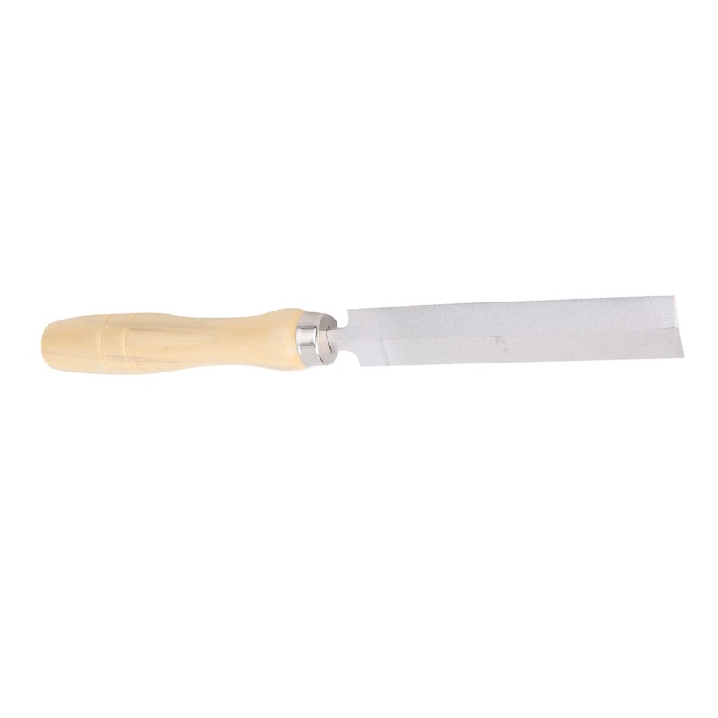 Diamond Rhombic File Wooden Handle Metal Glass Grinding Woodworking Garden