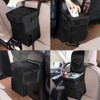 Zukida Car Trash Can, Car Storage Case, Waterproof Car Trash