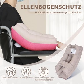 EZ Assistive Elbow Pads for Bedridden Patients or Elderly, Elbow Protectors to Relieve Elbow Pressure, Reusable and Washable