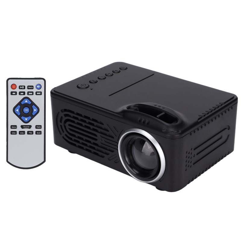 Mini Projector Portable with Audio and Video HD Multimedia Interface
