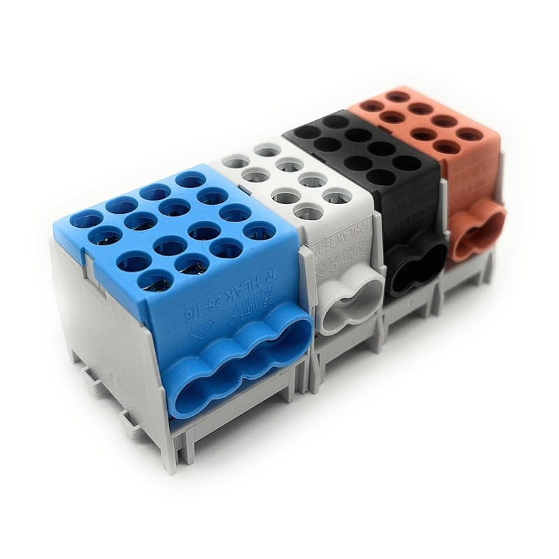 Pollmann Main Cable Junction Terminal HLAK 25-4/12 BSG-S, Pack of