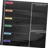 KICHOUSE Magnetic Notepad for Fridge Dry Erase Board for Meal