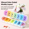 Pill Organiser 2 Times a Day & AM PM Tablet