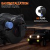 qobsos Pair yellow Fog Light Driving LED Fit 2016 2017