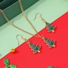 Christmas Earrings Necklace Set Christmas Jewelry Set for Women Xmas