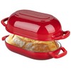 VORRINGARD Enameled Cast Iron Sourdough Bread Oven, Dutch Oven, Loaf