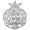 Pomegranates Tree Stainless Steel Trivet - Made in Israel -