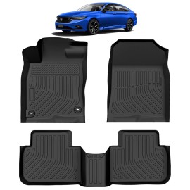 top-automall Alfombrillas de TPE para Honda Civic 2022-2023 2024 2025 2026 Sedan Hatchback SI