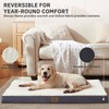 Bedfolks Orthopedic Dog Bed for Extra Large Dogs - Egg