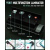 Qfun Laminator Machine 11x17 Cold Thermal Laminator，13 inch Laminating Machine