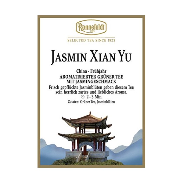 Ronnefeldt - Jasmine Xian Yu - Flavoured Green Tea -