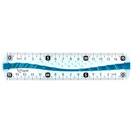 Maped - Shockproof Ruler Flex 15 cm with Scale Print on Both Sides - Blue