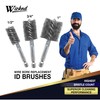 WICKED Professional ID Copper Tube Pipe Cleaner Replacement Brushes (3/4"