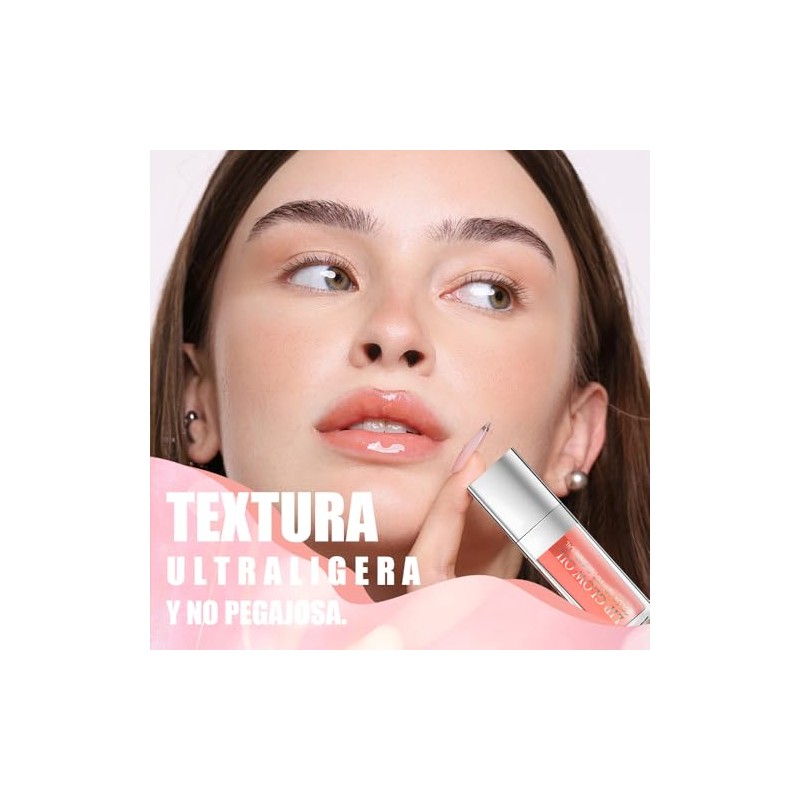 Lip Gloss Brillo De Labios, 3 Pcs Aceites Para Labios