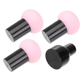 Baluue Mushroom Head Makeup Puff Seal Shape Wet Dry Powder Puff Efficient Tool for Foundation Concealer Random Color