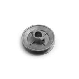 Terre Products, 3.5" V-Groove Drive Pulley, Z3A Zinc Alloy Die Cast, 3/4" Bore