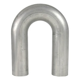 2" OD 180 Deg. Mild Steel Mandrel U-Bend, 16 Gauge - 4" Radius, 6" Legs