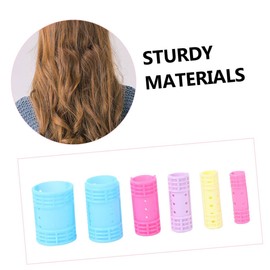 Beavorty Diy Curling Styling Tool Hair Rollers Set Plastic Material Safe for Hair Suitable for Lengths