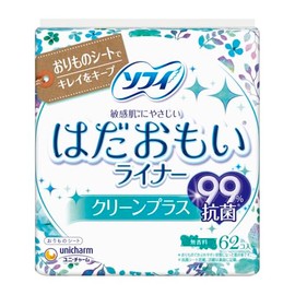 Sofy Hadamoi Liner Clean Plus, Pack of 62 x 4 Packs