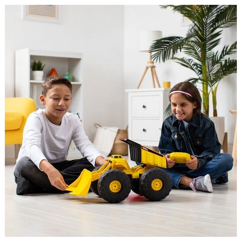Tonka RC Mighty Monster Steel Dump & Plow Truck