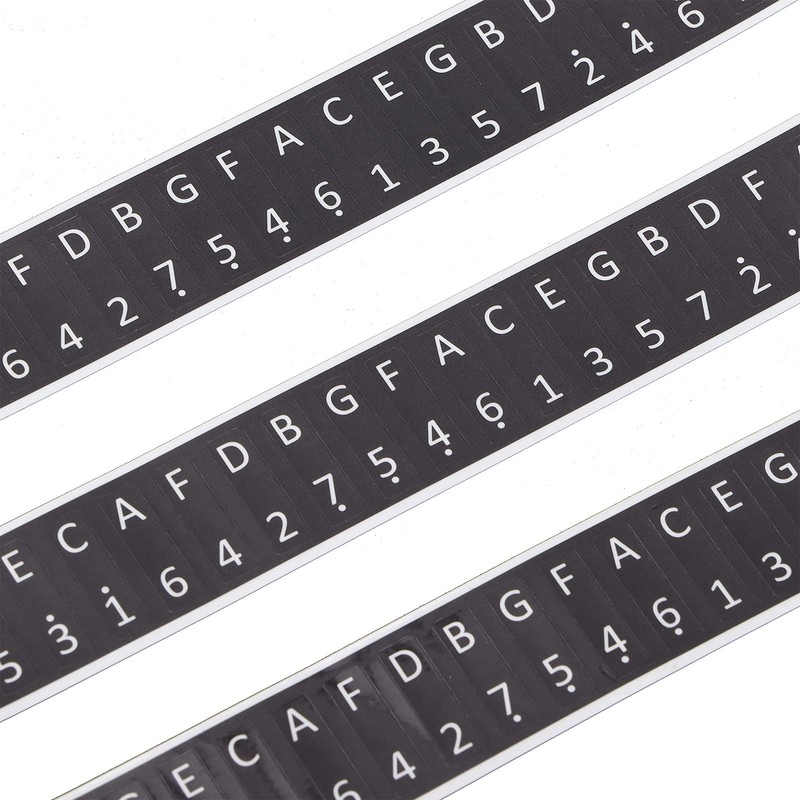 17 Keys Kalimba Stickers, Music Notes Decoration, Key Stickers, Paper