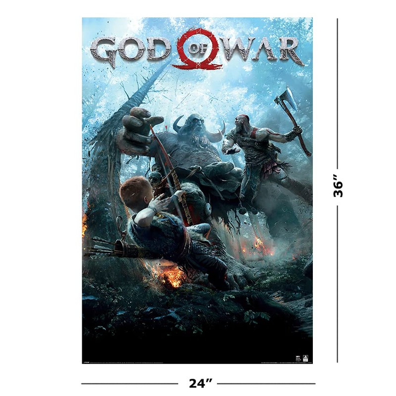God Of War - Gaming Poster (Size: 24" x 36")