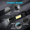 KunHe 4 Pack Rechargeable Flashlights USB-C mini Small LED Lantern