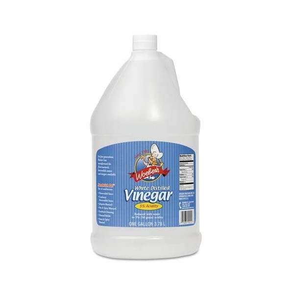 Woeber's 5 Percent White Distilled Vinegar 1 Gallon