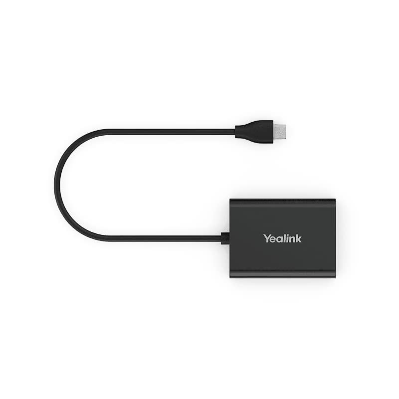 Yealink EHS60 - Adaptador de auriculares inalámbricos (WH62/WH63) para teléfonos