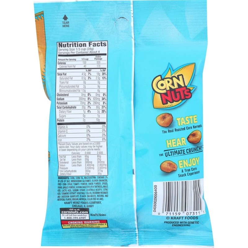 Cornnuts Ranch Bag, 4-ounces (Pack of12)