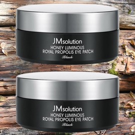 JM Solution Fatigue recovery, eye area moisturizing, eye area elasticity, honey glow royal propolis eye patch black, 2 pieces, 90g, 60 pieces / 제이엠솔루션 피로 회복 눈가 보습 눈가 탄력 꿀광 로얄 프로폴리스 아이패치 블랙 2개 90g 60개입